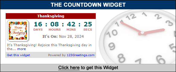 Countdown Widget